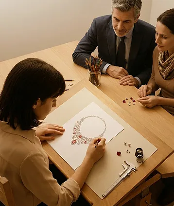 OSHO bespoke jewellery consultation